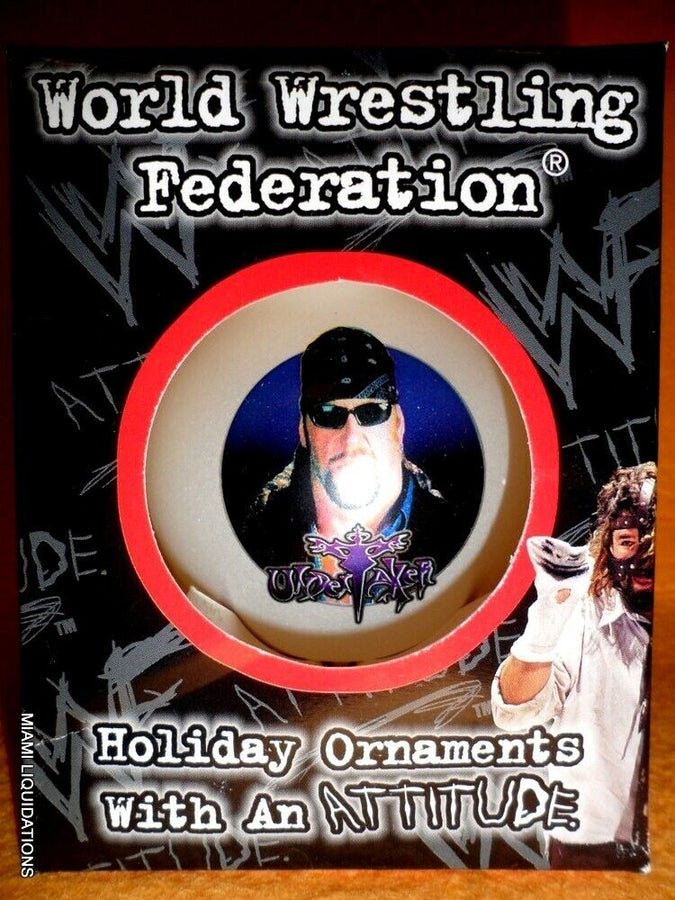 WWF Undertaker Christmas Ornament 1999 Pwcatalog