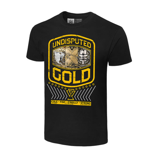 Undisputed Era Undisputed Gold Authentic T-Shirt Pwcatalog