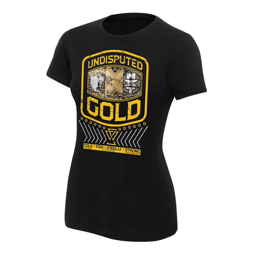 Undisputed Era Undisputed Gold Women's Authentic T-Shirt Pwcatalog