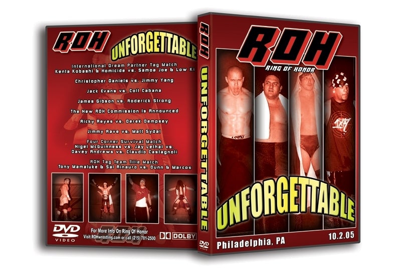 Unforgettable DVDs & Videos PWcatalog