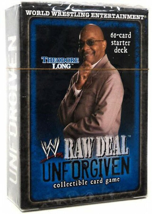 wwf raw deal Unforgiven Playing cards