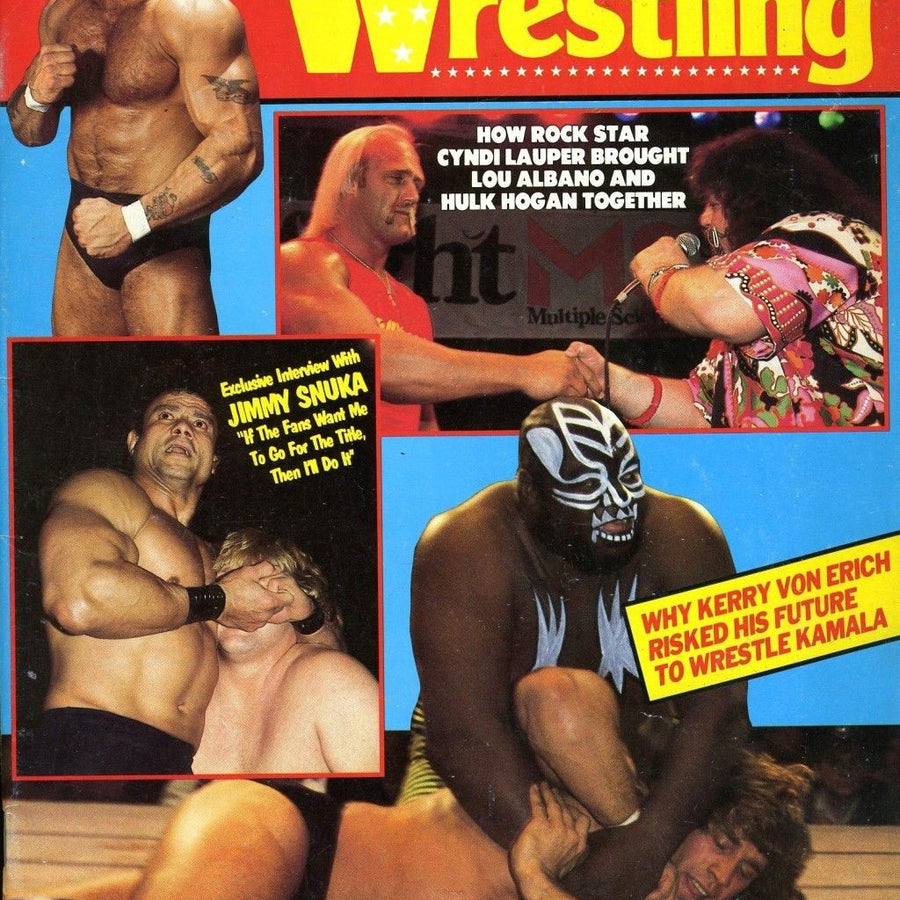 Victory Sports Wrestling Fall 1985 Magazine PWcatalog