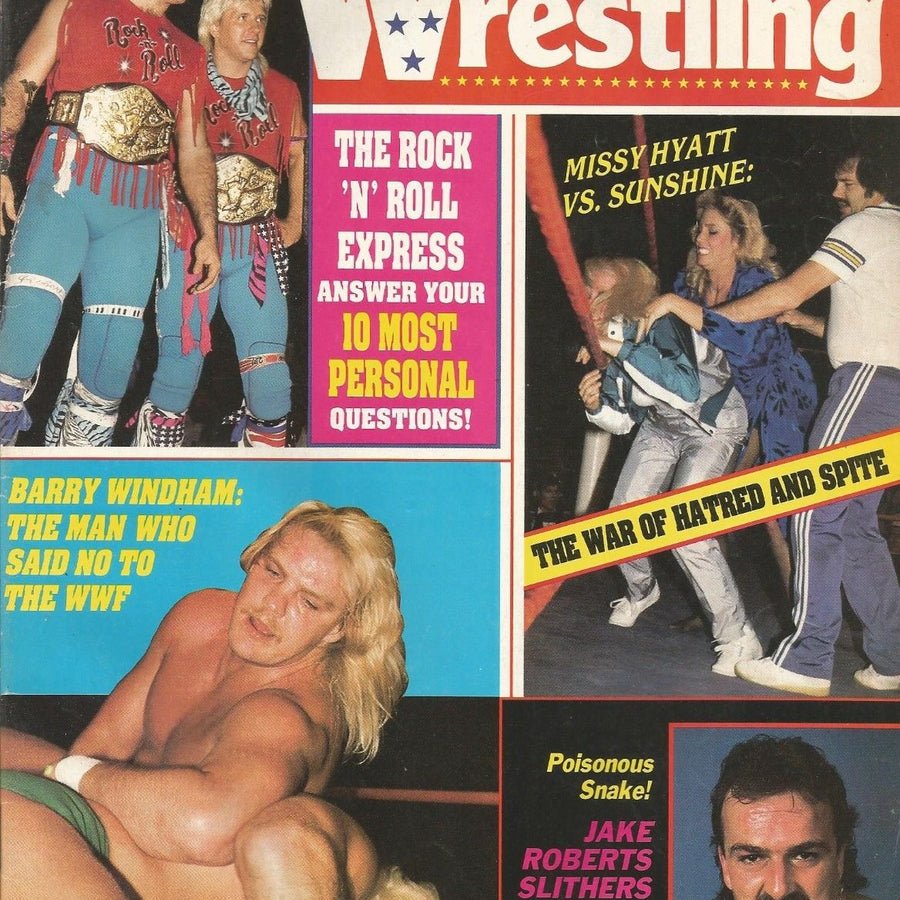 Victory Sports Wrestling Fall 1986 Magazine PWcatalog