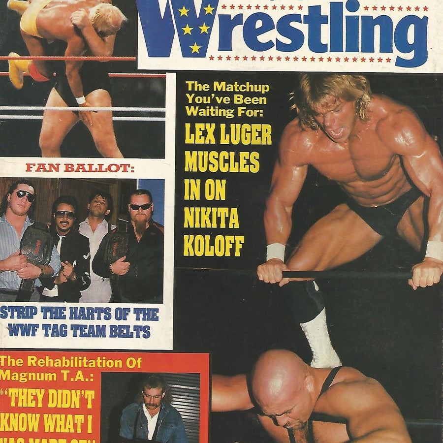 Victory Sports Wrestling Fall 1987 Magazine PWcatalog