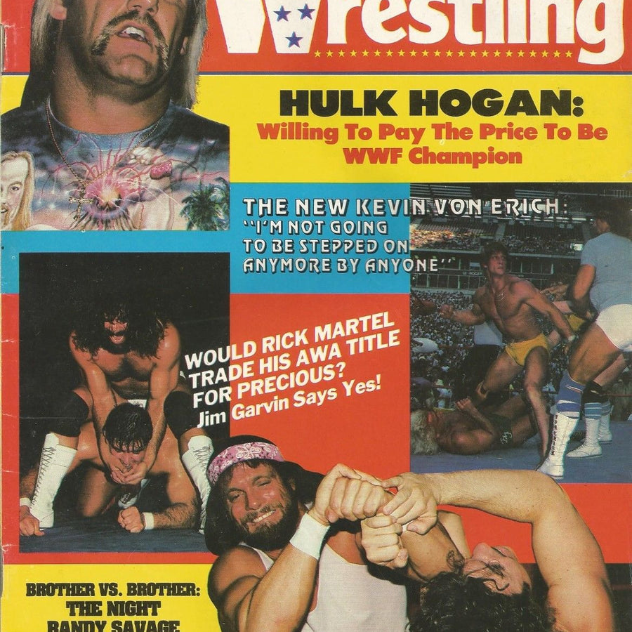 Victory Sports Wrestling Spring 1986 Magazine PWcatalog