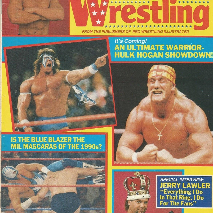 Victory Sports Wrestling Spring 1989 Magazine PWcatalog