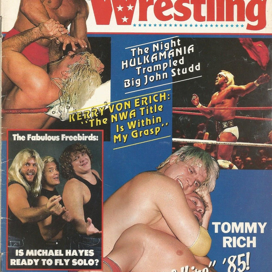 Victory Sports Wrestling Summer 1985 Magazine PWcatalog