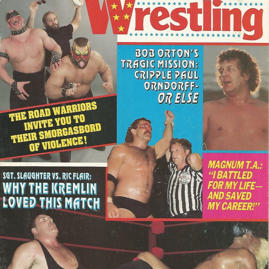 Victory Sports Wrestling Summer 1986 Magazine PWcatalog