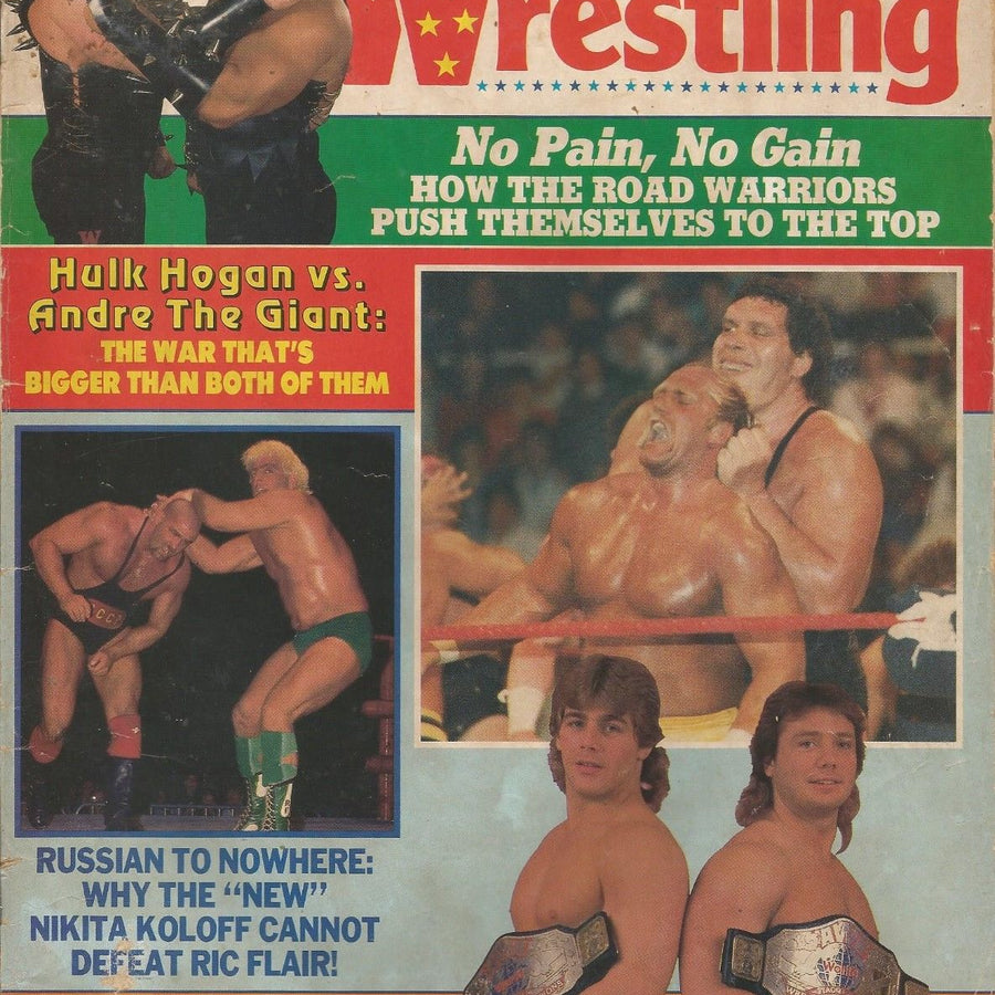 Victory Sports Wrestling Summer 1987 Magazine PWcatalog
