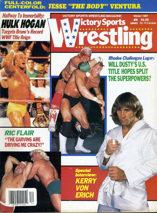 Victory Sports Wrestling  Winter 1987