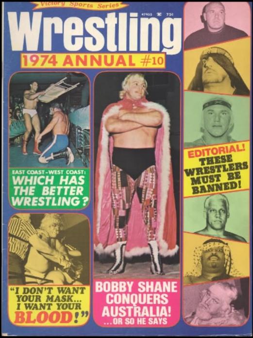 Victory Sports Wrestling Annual  1974