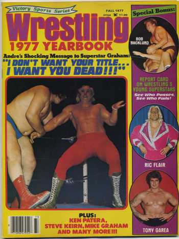 Victory Sports Wrestling Yearbook  1977