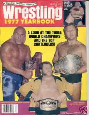Victory Sports Wrestling Yearbook  1977