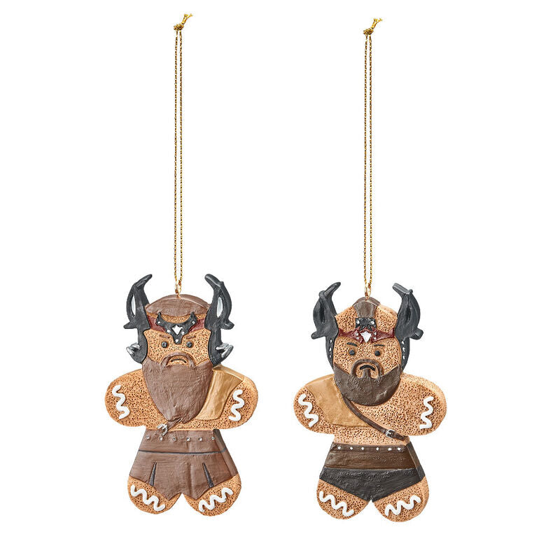 Viking Raiders Gingerbread Ornament Set Pwcatalog