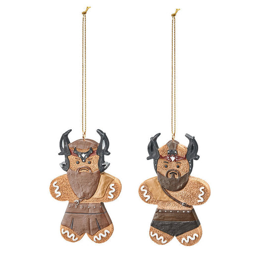 Viking Raiders Gingerbread Ornament Set
