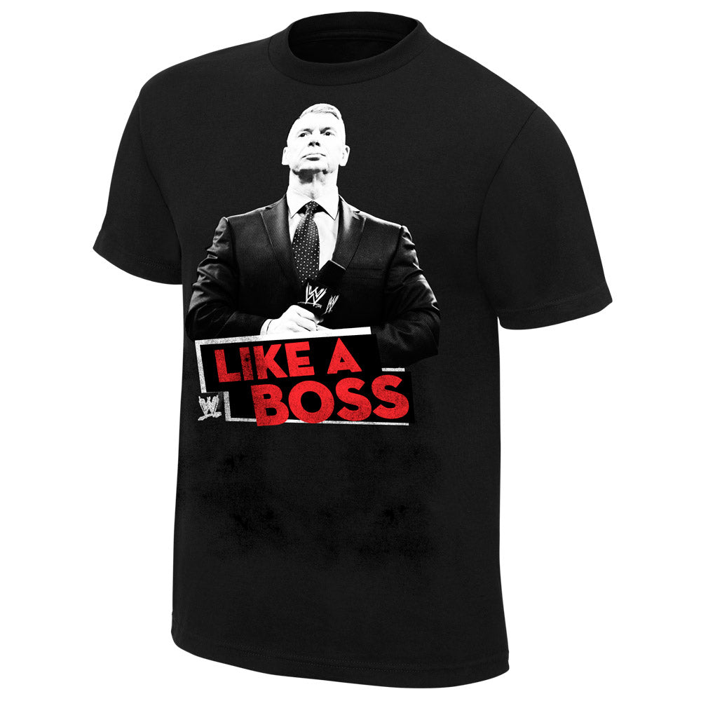 Vince McMahon Like A Boss T-Shirt Pwcatalog