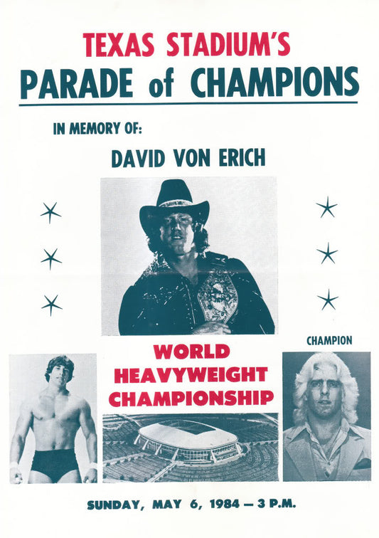 WCCW Program 1984-05-06