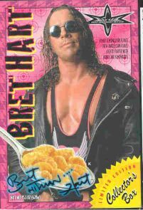 WCW Bret Hart Cereal