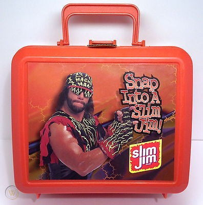 Macho man slim jim lunchbox Lunch Boxes & Totes PWcatalog