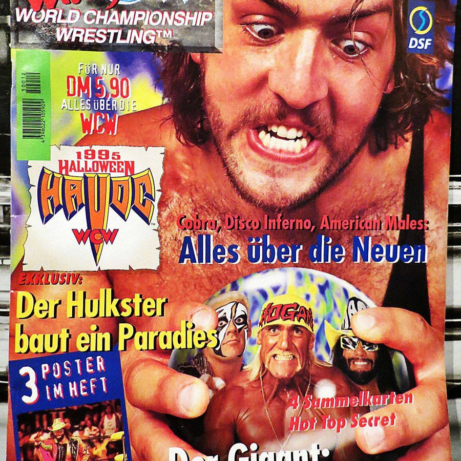 WCW German Magazine December 1995 Magazine PWcatalog
