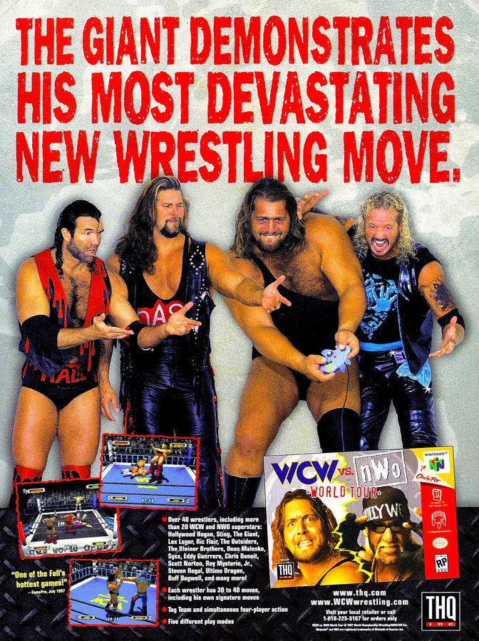 WCW NWO World Tour Ad