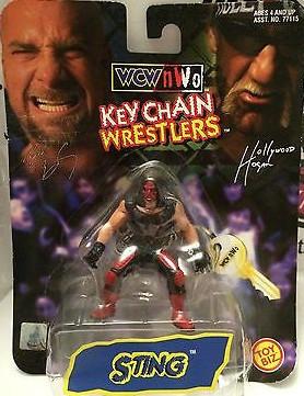 WCW Sting Keychains PWcatalog