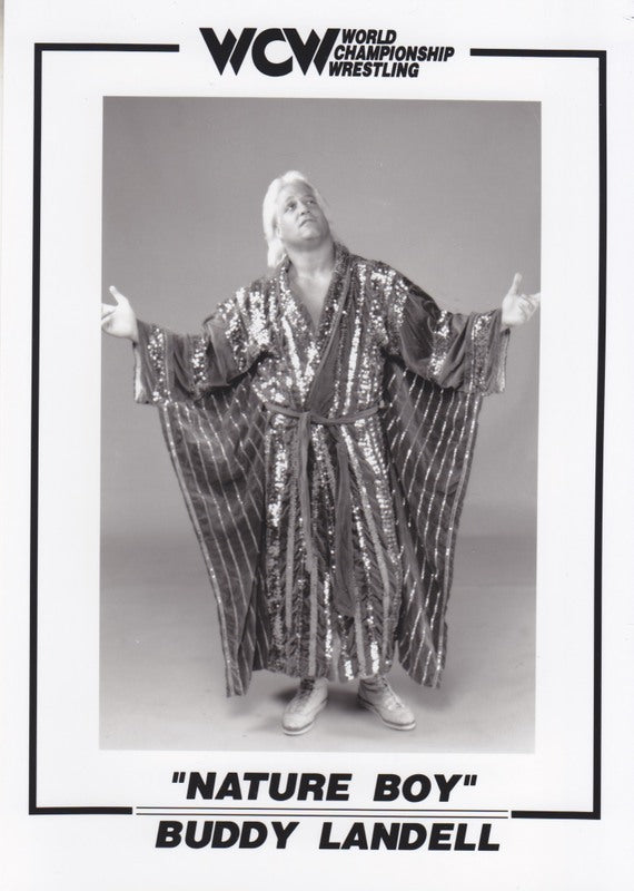 WCW Nature Boy Buddy Landell 5x7 PW Catalog