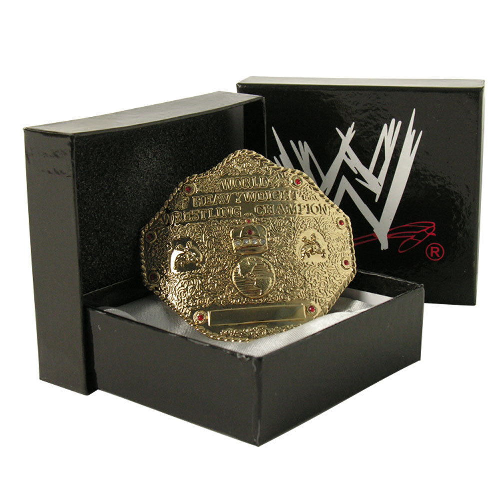 WCW Heavyweight Championship Belt Buckle PWcatalog