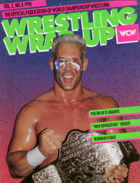 WCW Magazine August 1990 Magazine PWcatalog