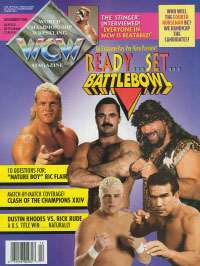 WCW Magazine  December 1993