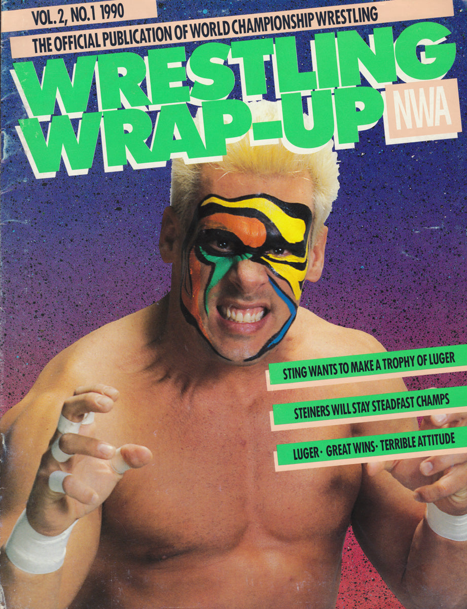 WCW Magazine  January 1990