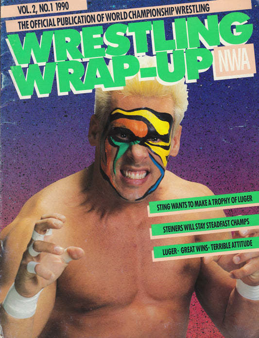 WCW Magazine  January 1990