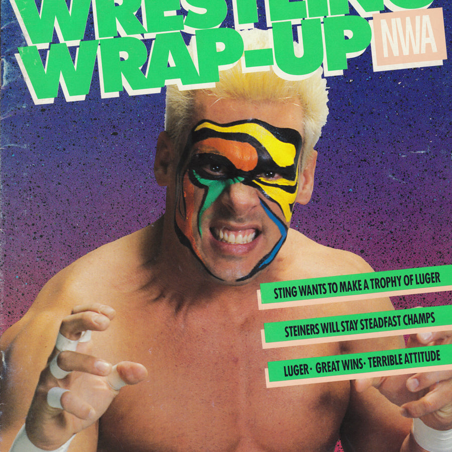 WCW Magazine January 1990 Magazine PWcatalog