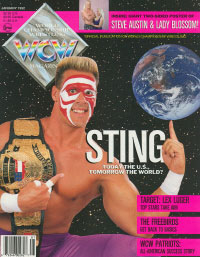 WCW Magazine  January 1992