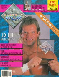 WCW Magazine March 1992 Magazine PWcatalog