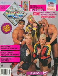WCW Magazine June 1992 Magazine PWcatalog