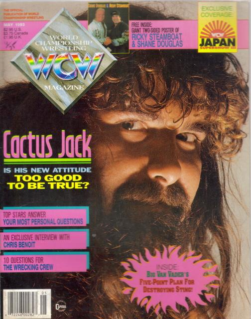 WCW Magazine May 1993 Magazine PWcatalog