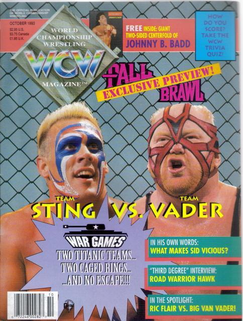 WCW Magazine October 1993