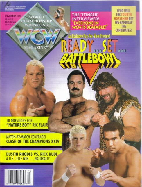 WCW Magazine December 1993 Magazine PWcatalog