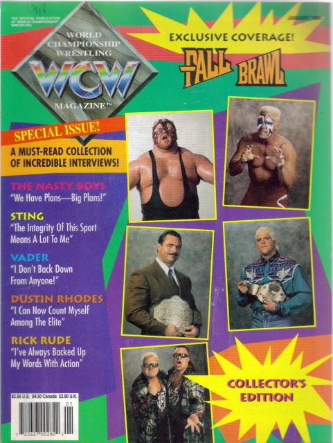 WCW Magazine January 1994