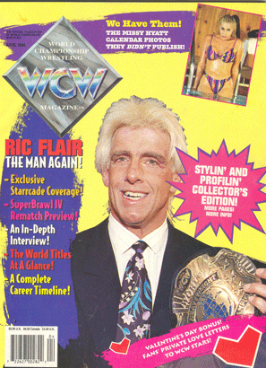 WCW Magazine April 1994 Magazine PWcatalog