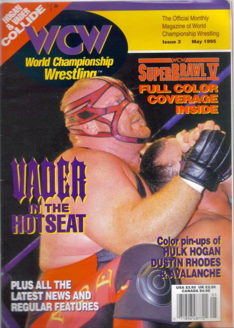 WCW Magazine May 1995 Magazine PWcatalog
