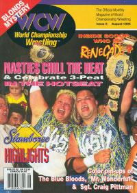 WCW Magazine August 1995 Magazine PWcatalog