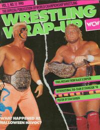 WCW Wrap Up 12 1990 Magazine PWcatalog