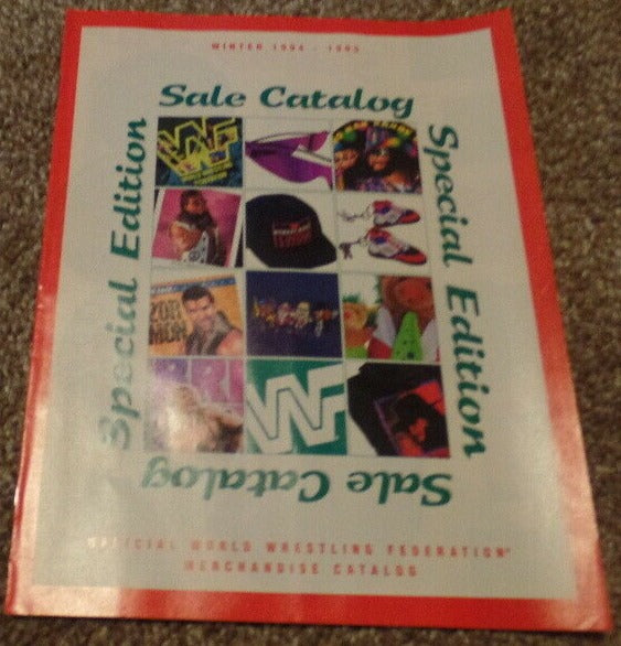 WWF Catalog Winter 1994-1995 Magazine PWcatalog