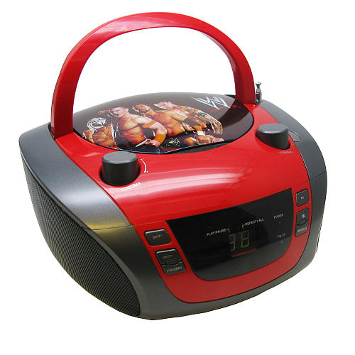 WWE CD Boombox Digital Blue PWcatalog