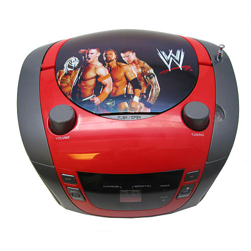 WWE CD Boombox Digital Blue