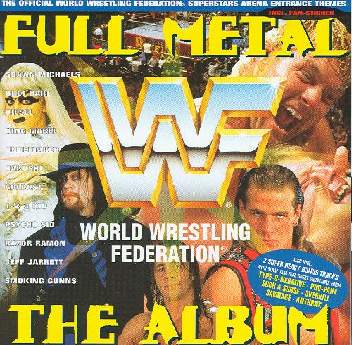 WWF Full Metal: The Album Music CDs PWcatalog