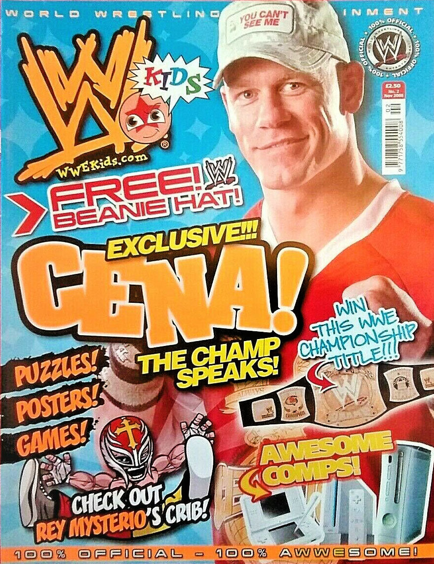 WWE Kids UK Magazine Volume 002