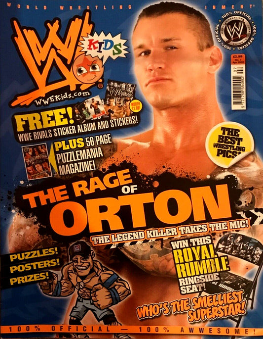 WWE Kids UK Magazine Volume 007